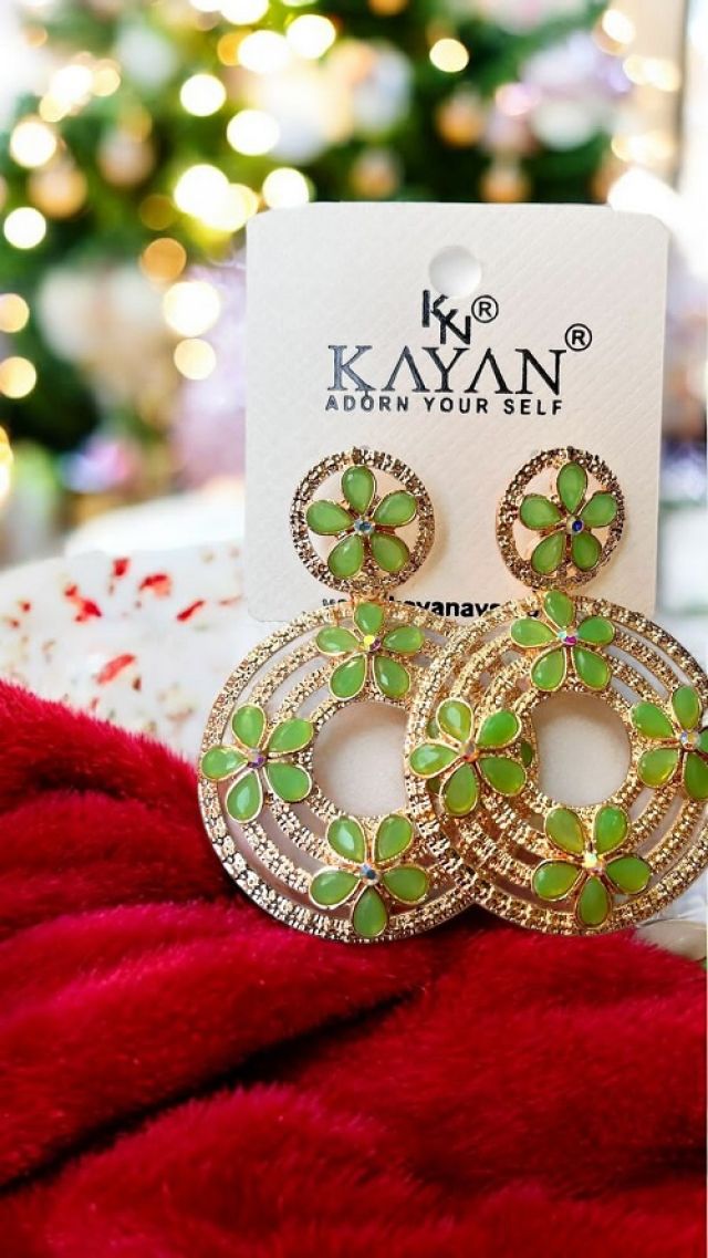 Metal Drop Jhumka Earrings for Women